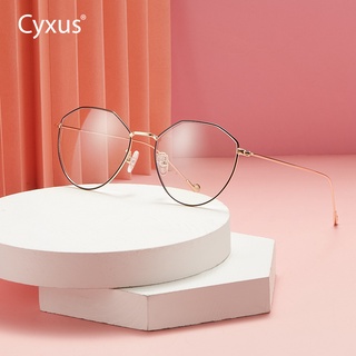 Cyxus  แว่นตากันแสงสีฟ้า ป้องกัน UV400 สําหรับผู้หญิง และผู้ชาย -8009