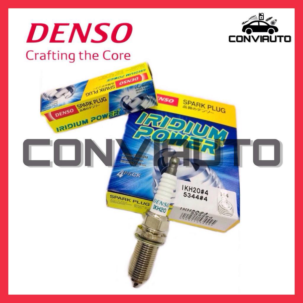 HONDA DENSO SPARK PLUG IKH20 0.4MM IRIDIUM (IKH20) 4 ชิ้น/1 ชุด