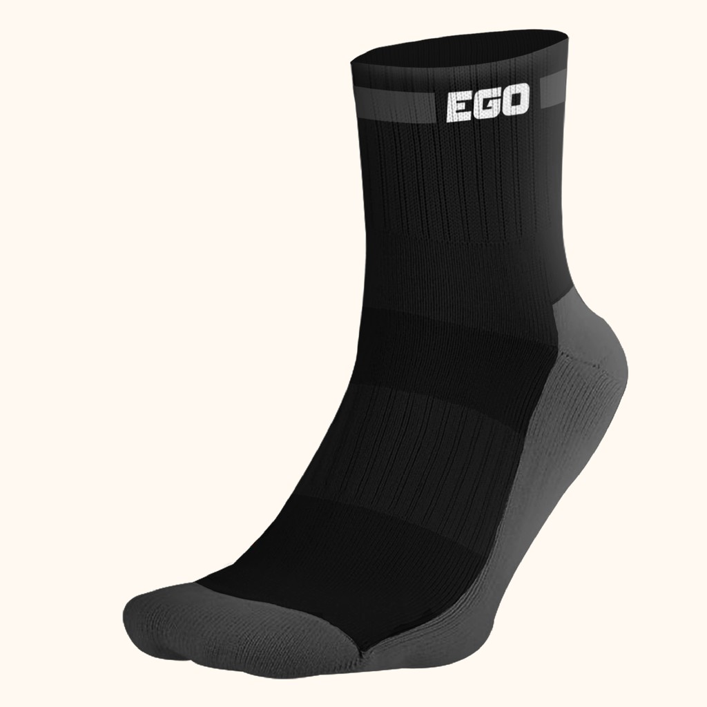 EG302 ถุงเท้าลำลองยาวหุ้มข้อ (ผู้ใหญ่) EGO SPORT