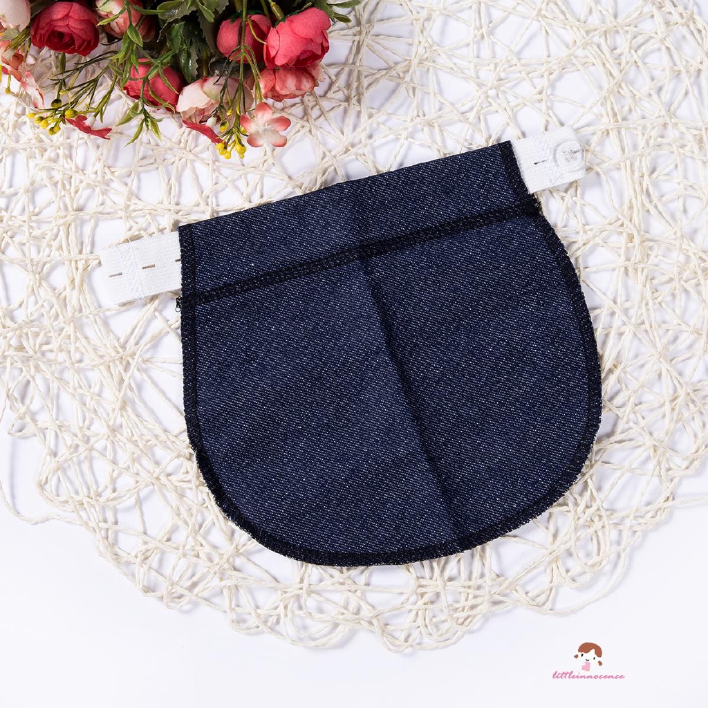 Innocence-1 ชิ้นปุ่มเข็มขัดกางเกงขยายหัวเข็มขัดตั้งครรภ์ DIY เครื่องแต่งกายอุปกรณ์เย็บผ้า - รูปที่ 7