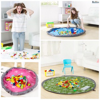 Portable play mat and toy storage  ถุงเก็บของเล่น