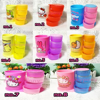 ที่เสียบปากกา Sanrio แท้ มีลิ้นชักกลม 4 ชั้น สวย ถูก น่ารักสุด ๆ