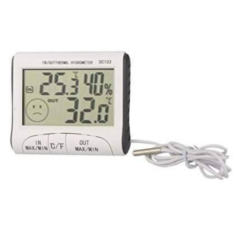 Digital Hygrometer เครื่องวัดอากาศเเละความชื้น