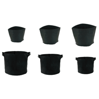 กระถางผ้า กระถางปลูกต้นไม้ [Grow Bag] [มีหูหิ้ว] [Fabric Plant Pots ]Bag pot 1,3,5,7,10 Gallon ถุงปลูก 1,3,5,7,10 แกลลอน