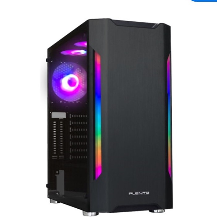 CASE (เคส) PLENTY DAVINCI E-ATX (PLDA07LBK)