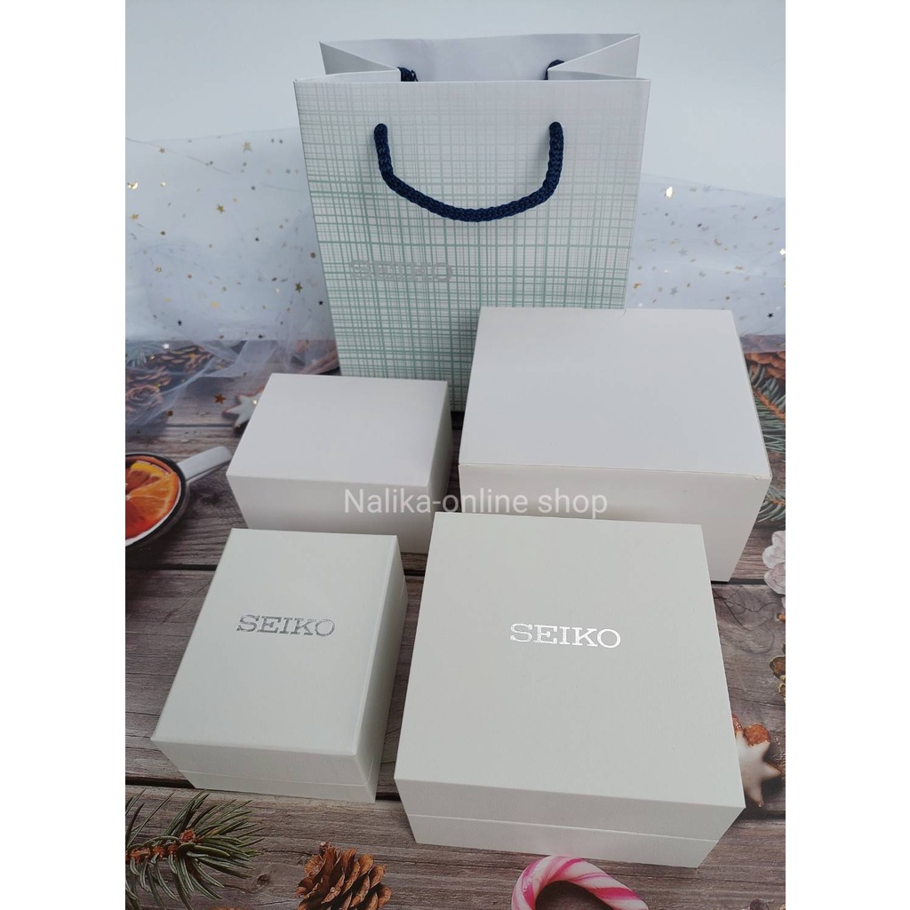 กล่อง Brand Seiko และถุง Brand ของแท้จากศูนย์ (ซื้อเยอะมีราคาส่ง)