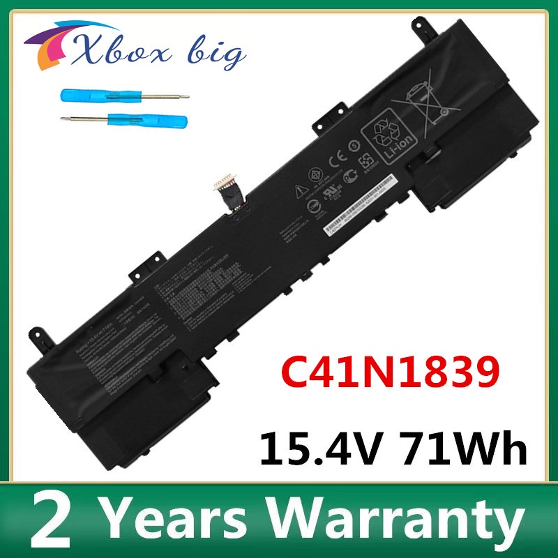 New C42N1839 Laptop Battery For Asus ZenBook 15  UX534FAC UX534FTC UX533FAC-A8097T UX533FTC UX563FD-