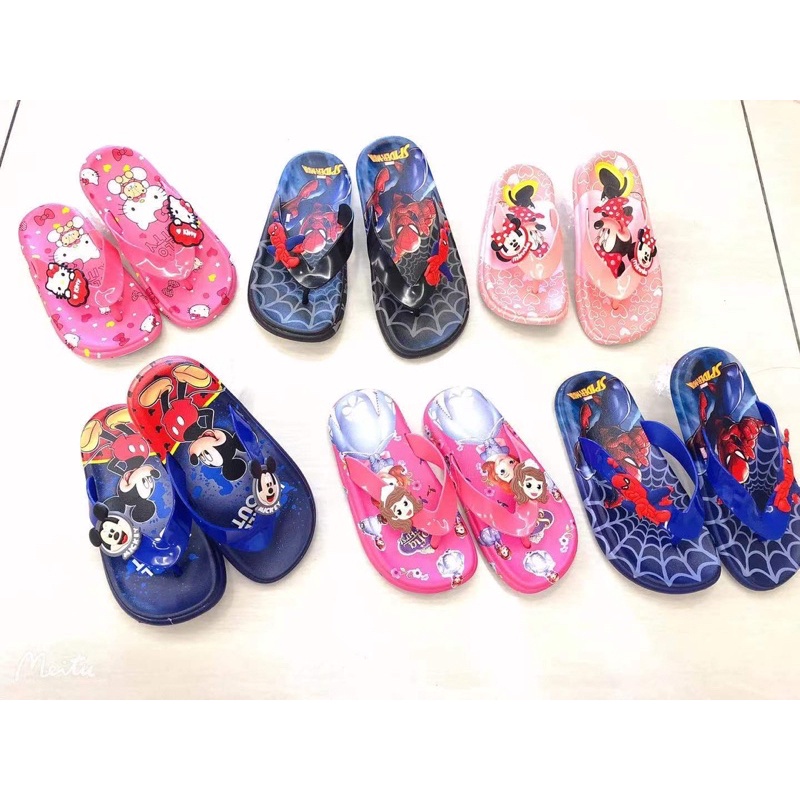 ️Sandal Kids / Kids Sandal Budak / Kids Slipper / Selipar Budak / Boy Slipper / Girl Slipper ️小孩卡通拖鞋