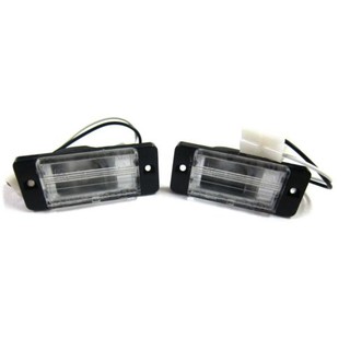(1คู่) ไฟส่องป้ายทะเบียน รถกระบะ มิตซูบิชิ สตราด้า ปี 1995-2005 ท้ายรถ MITSUBISHI STRADA MK L200 ไฟส่องป้าย