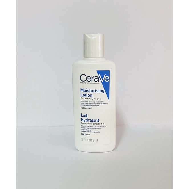 Cerave Moisturizing Lotion  เซราวี มอยเจอร์ไรซิ่ง โลชั่น 88ml