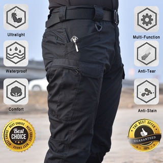 IX7 กางเกงคาร์โก้ S-3XL กางเกงช่าง Tactical Pants กางเกงยุทธวิธี กางเกงขายาวผู้ชาย กางเกงใส่ทำงานผช TCP0001