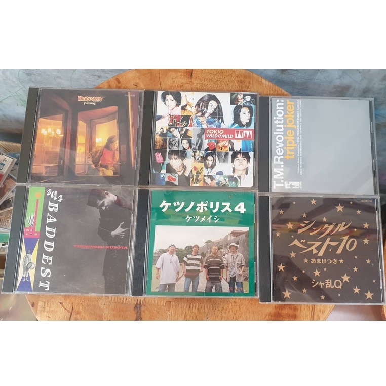 CD มือสองราคาถูก เพลงญี่ปุ่นสภาพดีครั
