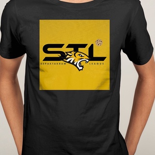 เสื้อยืดแขนสั้น พิมพ์ลาย Sepak Takraw League STL penang black panther สไตล์คลาสสิก สําหรับผู้ชาย CEkclj10CJpnme09S-5XL