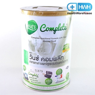 Once Complete 400 g (Exp. 9/2024) วันซ์ คอมพลีท อาหารทางการแพทย์สูตรครบถ้วนผสมใยอาหาร