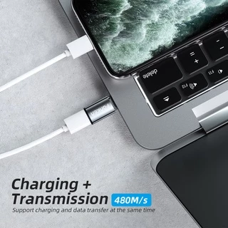 Fonken อะแดปเตอร์แปลงสายชาร์จแม่เหล็ก Type C Micro Usb