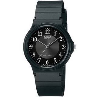 รุ่น MQ-24-1B3 CASIO นาฬิกาชาย หญิง สายเรซิ่น-ของแท้100%ประกัน1ปี MQ-24-1
