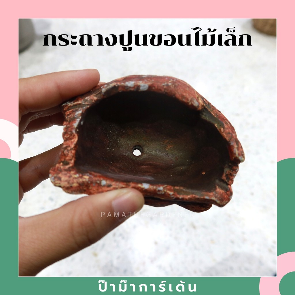 กระถางปูน ขนาดเล็ก ทรงคลาสสิค