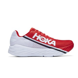 HOKA-ROCKET X UNISEX - FIESTA/BLACK  รองเท้าวิ่ง