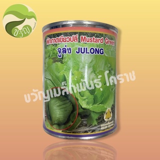 เมล็ดพันธุ์op ผักกาดเขียวปลี จูล่ง 100กรัม