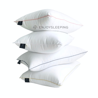 ( ขายแล้วกว่า 60,000 ใบ ) enjoysleeping Deep Sleep Hotel Pillow หมอนโรงแรม หมอน กันไรฝุ่น หมอนขนเป็ดเทียม cloud micro ห่านเทียม กันไรฝุ่น OEKOTEX