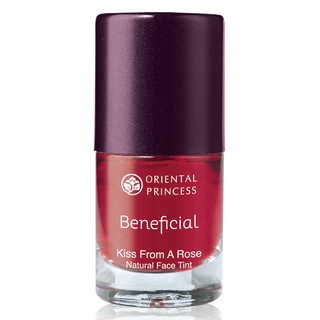 ทินท์สีทาแก้มและริมฝีปากชนิดน้ำ : Beneficial Kiss From A Rose Natural Face Tint