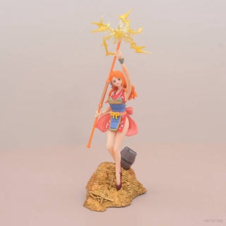 Yyds โมเดลฟิกเกอร์ One Piece Nami Action Figure Gold Treasure ของขวัญ ของเล่นสําหรับเด็ก ตกแต่งบ้าน