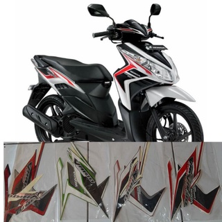 สติกเกอร์คาร์บูเรเตอร์ ori honda vario 2010-2012 lis body vario 110-2012 lis