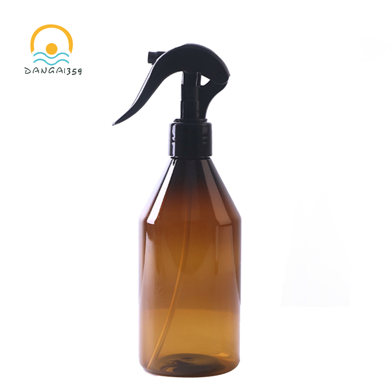 300ml-brown-pet-spray-empty-bottles-trigger-sprayer-disinfectant-spray