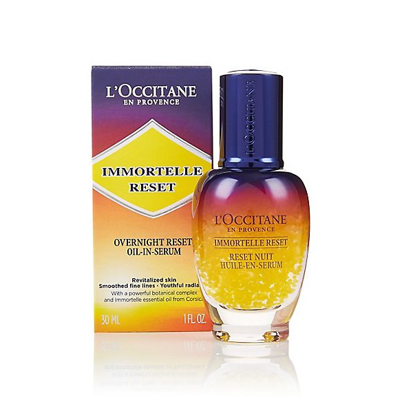 L'OCCITANE IMMORTELLE RESET OILINSERUM 30 mL Shopee Thailand