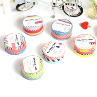 Washi Maskingtape เทปกระดาษ