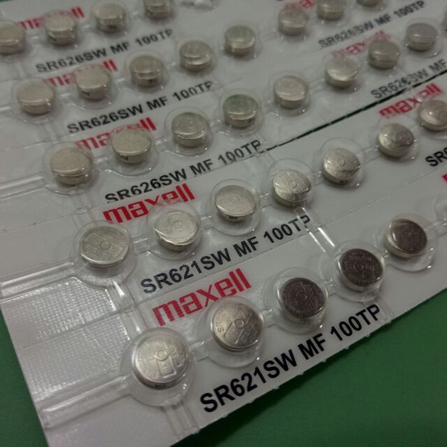 Maxell ถ่านนาฬิกา แท้ 100% SR626SW SR621SW Made in Japan แท้100%