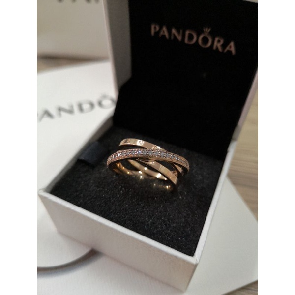 แหวน Rose Gold Pandora(แท้)​