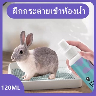 พร้อมส่ง🐇😸🐶🌈 สเปรย์ฝึกการขับถ่าย ให้ฉี่ ห้ามฉี่ สำหรับสัตว์เลี้ยง ฉี่ตรงไหนได้ผลตรงนั้น สเปรย์ฝึกกระต่าย