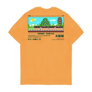 เสื้อยืดผู้ชาย เสื้อยืด ลาย Kizaru Origin OSAKA CASTLE S-5XL