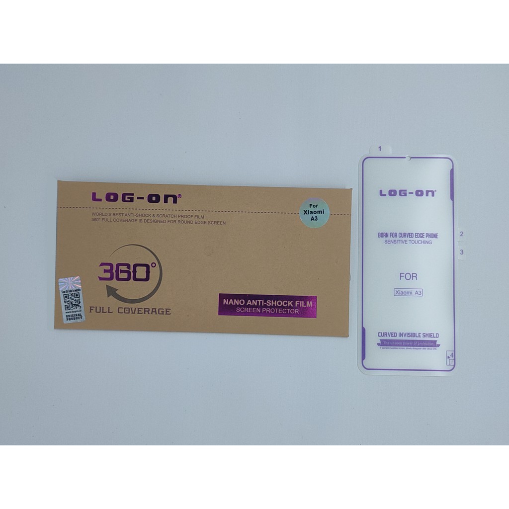 LOG ON ANTISHOCK XIAOMI MI A3 ANTI SCRATCH JELLY