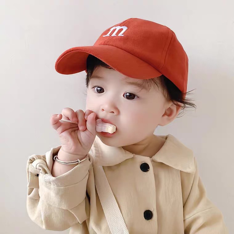 หมวกแก๊ปเด็กหญิงเด็กชายตัว M 1-3ขวบ รูปที่ 6
