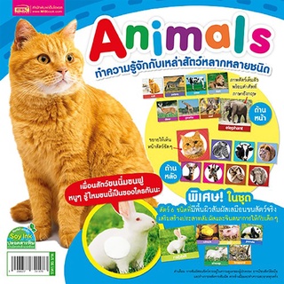 การ์ด Animal (ขนฟู) ทำความรู้จักกับเหล่าสัตว์หลากหลายชนิด