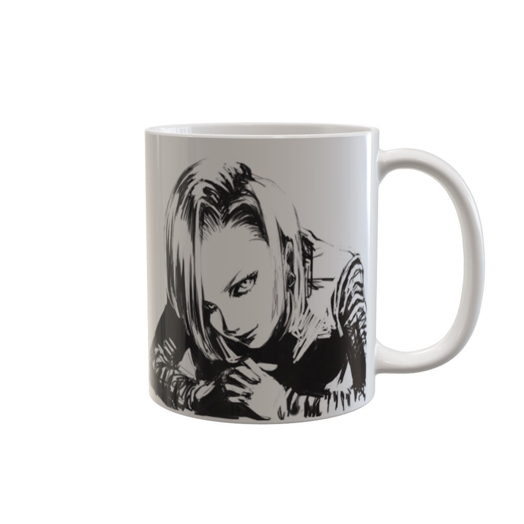 แก้วมัคเด็กผู้หญิง Cyborg