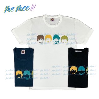 เสื้อยืดคอกลม สกรีนลาย " The Beatles B "