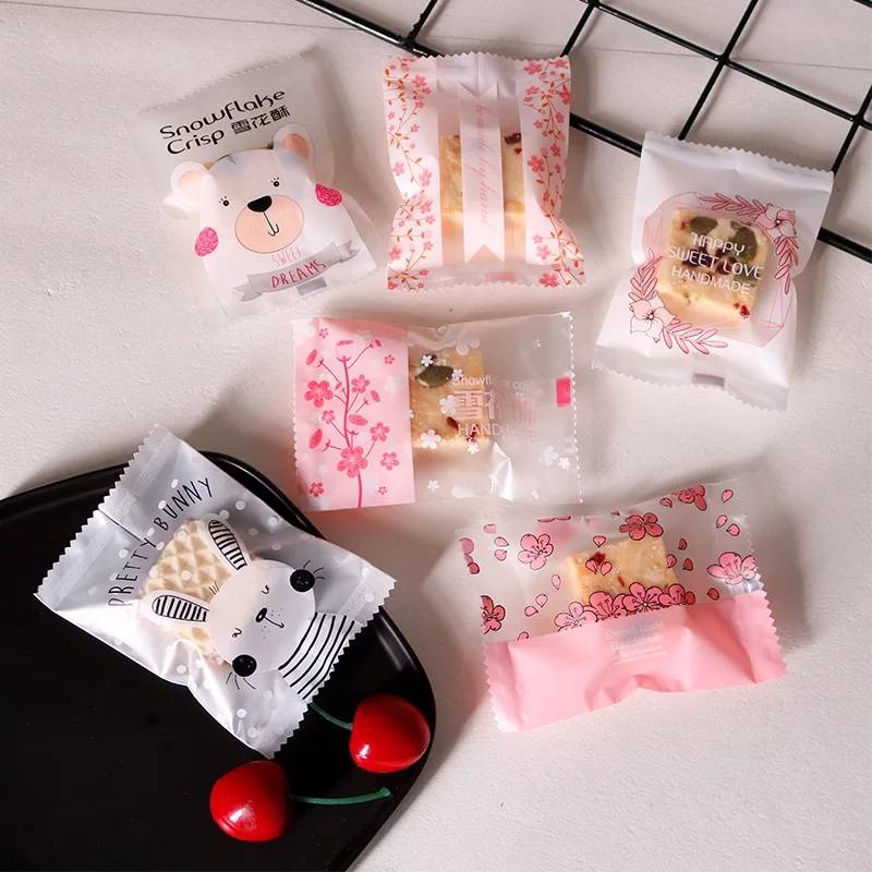 ถุงขนมซีลเอง 7x10 cm. จำนวน95-100ใบ/แพค