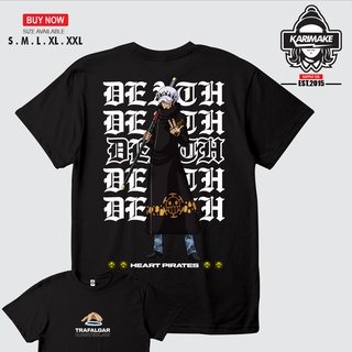 เสื้อยืด ลายวันพีช Karimake TRAFALGAR อะนิเมะ Waterlaw STREET STYLEKaosS-5XL