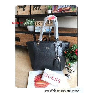 GUESS KAMRYN tote bag shoulder bag กระเป๋าถือหรือคล้องไหล่ ใบใหญ่ วัสดุหนังลายSaffiano   +++-