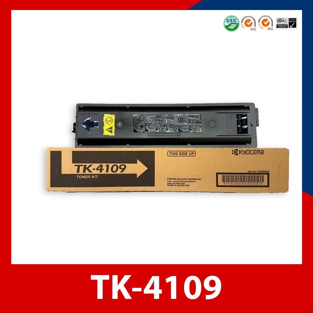 TK-4109 ของแท้ 100% ผงหมึกเครื่องถ่ายเอกสาร ใช้สำหรับ Kyocera Taskalfa-1800 1801 2200 2201