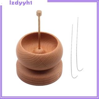 JoyDIY  Wood Bead Spinner Bowl Bead Loader for Stringing Sewing Jewelry Making