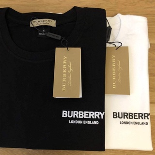 พร้อมส่ง ! Burberry ! ชุดคู่รัก ทรงหลวม สวมใส่สบาย แฟชั่นฤดูร้อน 2022