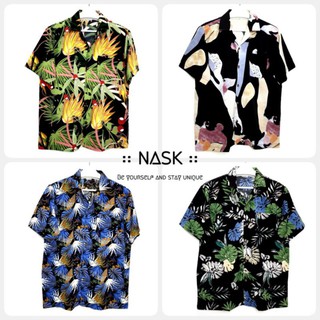 เสื้อฮาวาย by nask ผ้าไหมอิตาลี มีไซส์ M/L/XL/2XL