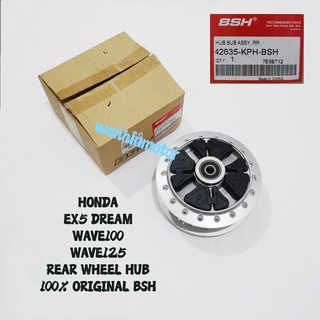 Bsh ดุมล้อหลัง สําหรับ HONDA EX5 DREAM WAVE110 WAVE125 W125 GANTANG BUYUNG BSH KPH