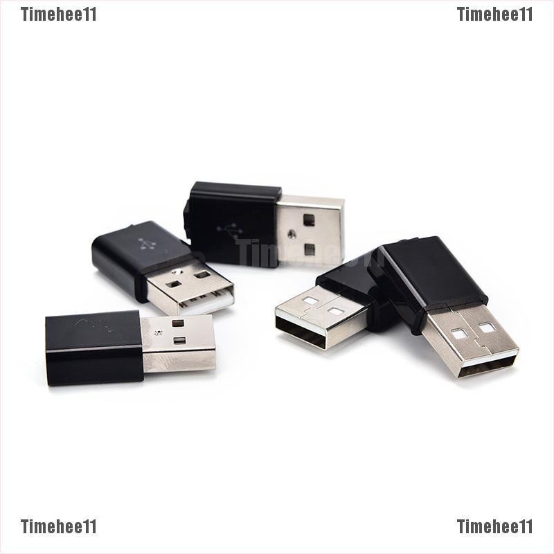 (him hee) 10 à¸Šà¸´à¹‰à¸™/à¸¥à¹‡à¸­à¸• diy usb male à¸­à¸°à¹ à¸”à¸›à¹€à ...