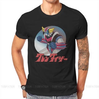 【ผ้าฝ้ายแท้】【Hot】เสื้อยืดคอกลม แขนสั้น พิมพ์ลายอนิเมะหุ่นยนต์ Goldrake Grendizer สไตล์คลาสสิก คุณภาพสูง สําหรับผู้หญิง