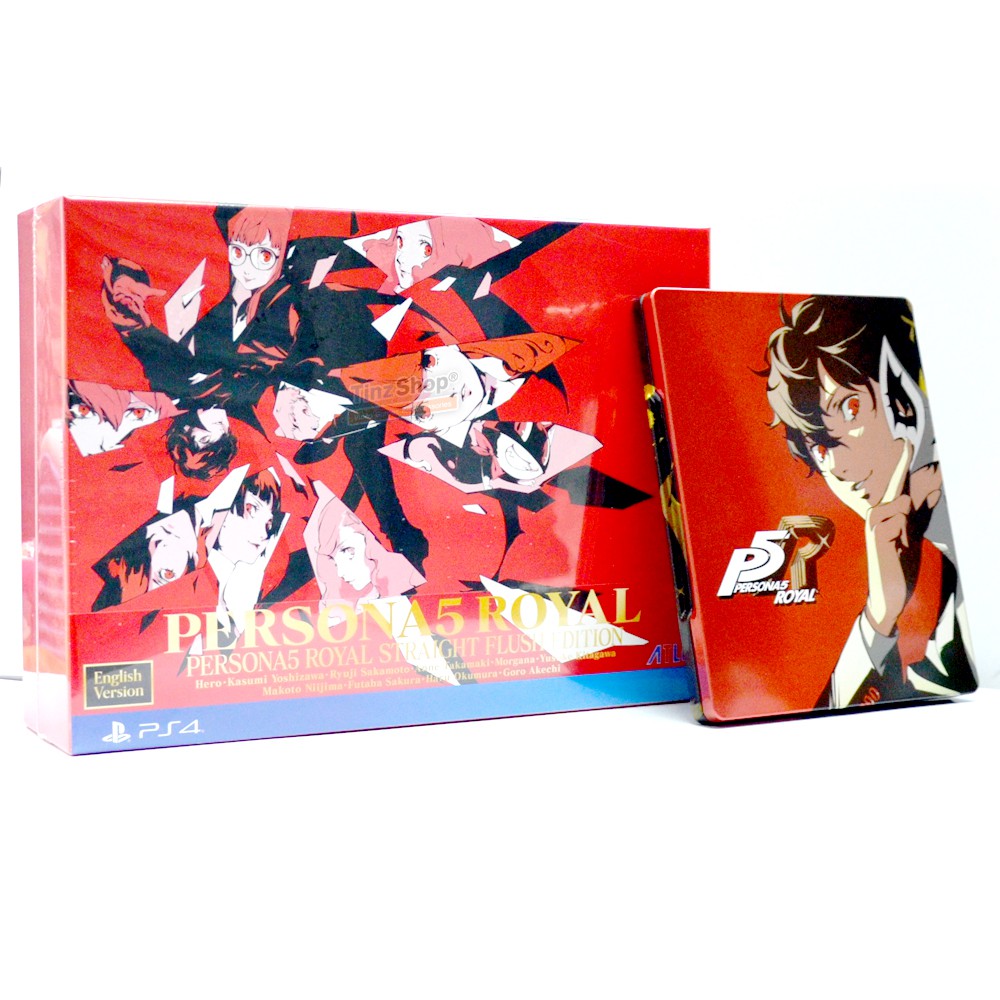 PS4 Persona 5: The Royal  Straight Flush Edition Zone Asia / English : Limited Edition